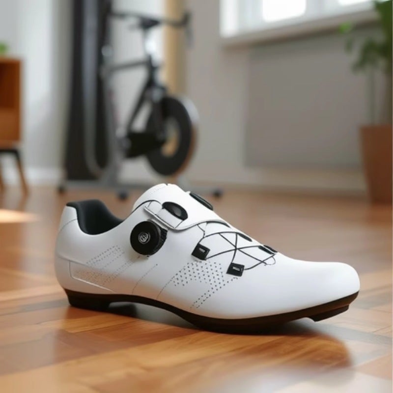 New Outdoor Road Bike Cycling Shoes Mountain Bike Lock Shoes Dynamic Power-Assisted Hard-Soled Cycling Shoes - Image 5